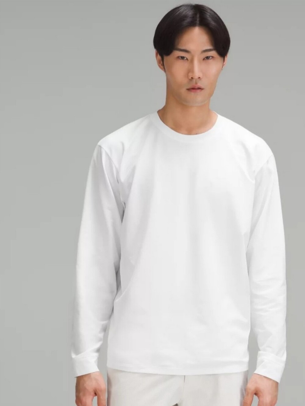 Lululemon Pique Oversized Long-Sleeve Shirt ptp 25" can be a L or XL